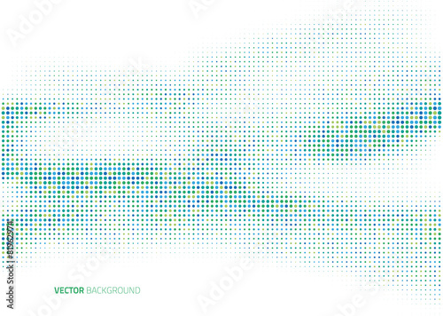 Grunge halftone vector background