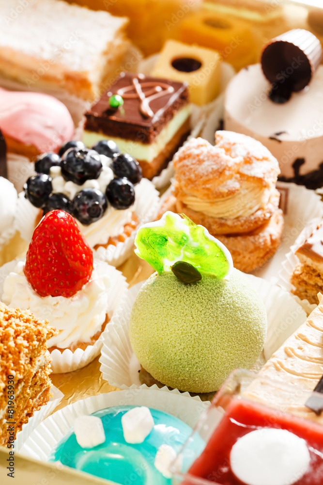 Obraz premium different pastries