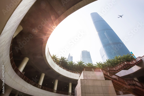 Photography Downtown of guangzhou china