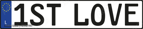 Nummernschild