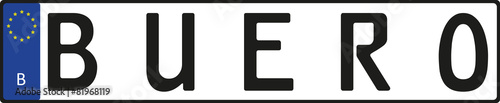 Nummernschild