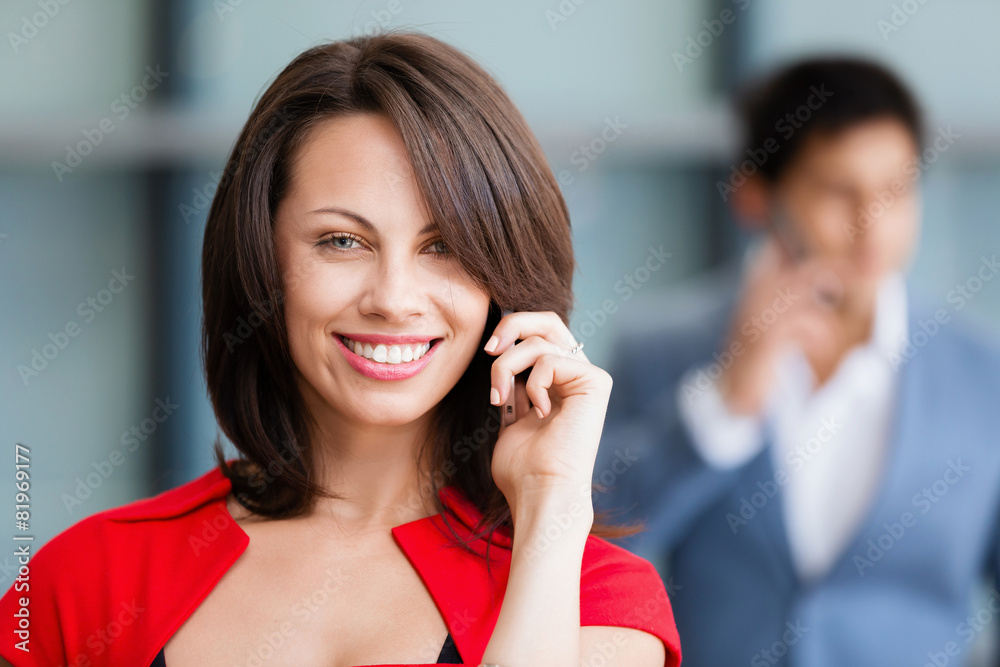 Modern successful business woman Modern successful business woman