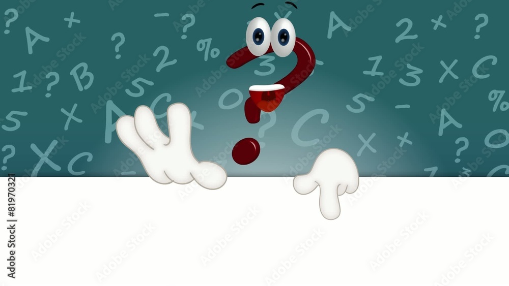 Funny question mark cartoon illustration faq Funny question mark cartoon illustration faq