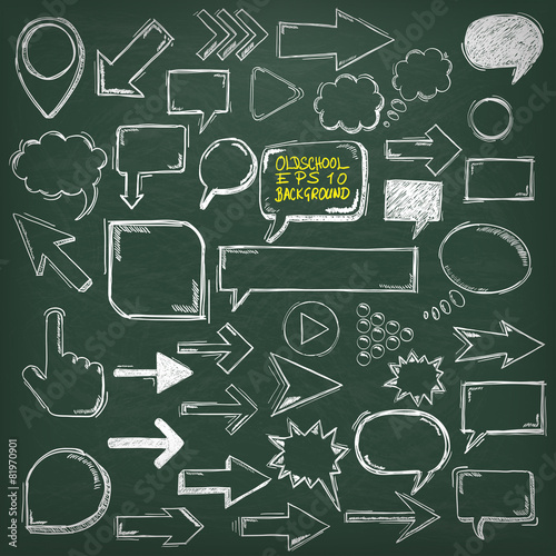 Blackboard Oldschool Elements