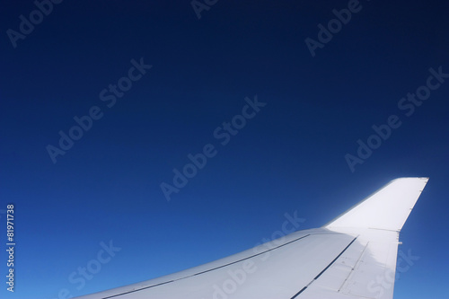 Plane, airfoil, wing, aviation, business, sky, trip