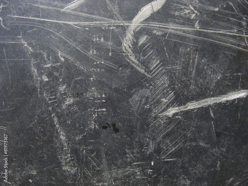 black grunge background with white wear