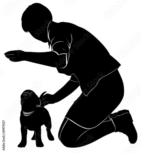 dog at the show
