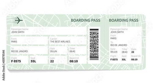 Boarding pass