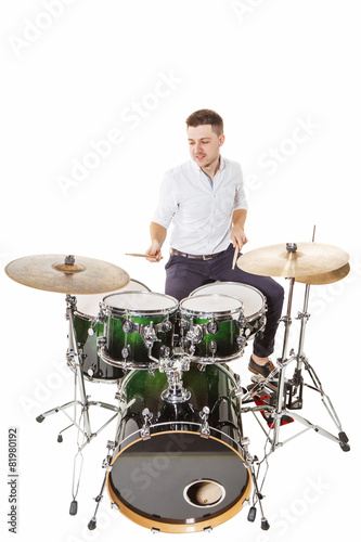 Merry drummer