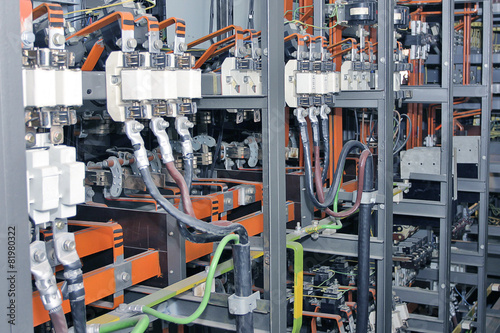 Electrical control system in factory