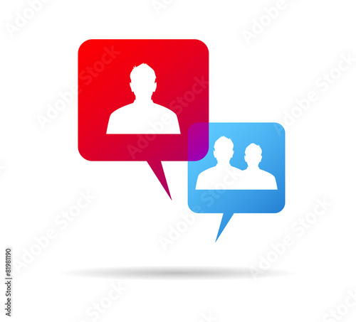 discussione, dialogo, community colori
