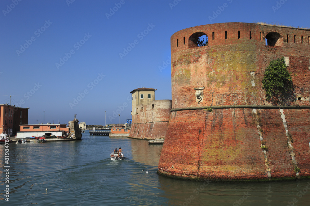 Toscana,Livorno,Fortezza Medicea.