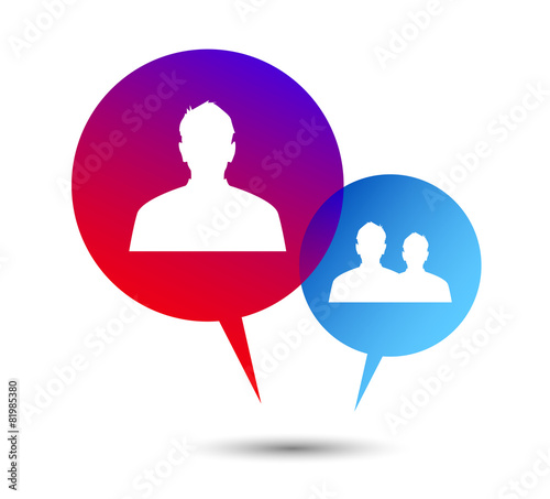 discussione, dialogo, community colori
