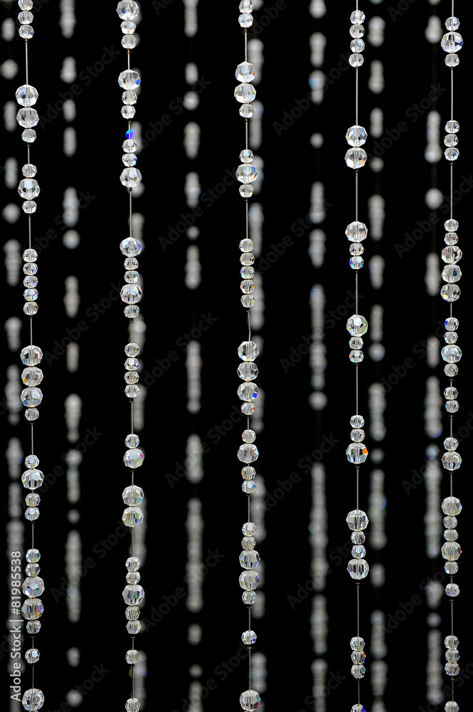 Crystal bead Curtain Pattern Crystal bead Curtain Pattern