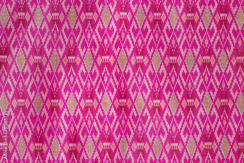 Thai silk fabric