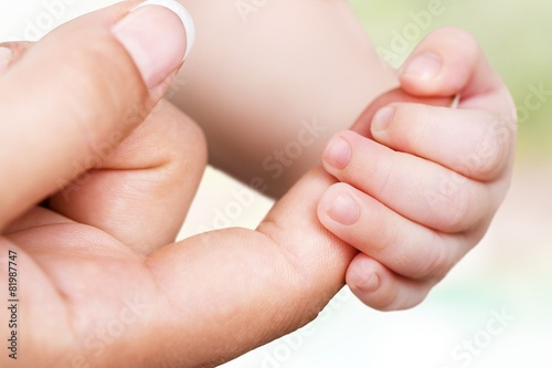 Baby. New born Baby's hand