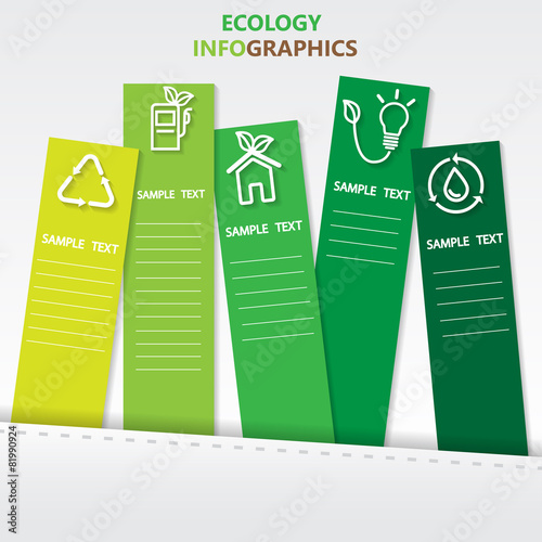 ecology infographics element
