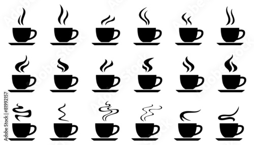 cups smoke silhouettes
