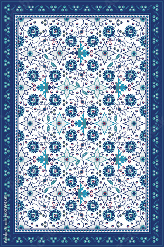 Blue Carpet Design