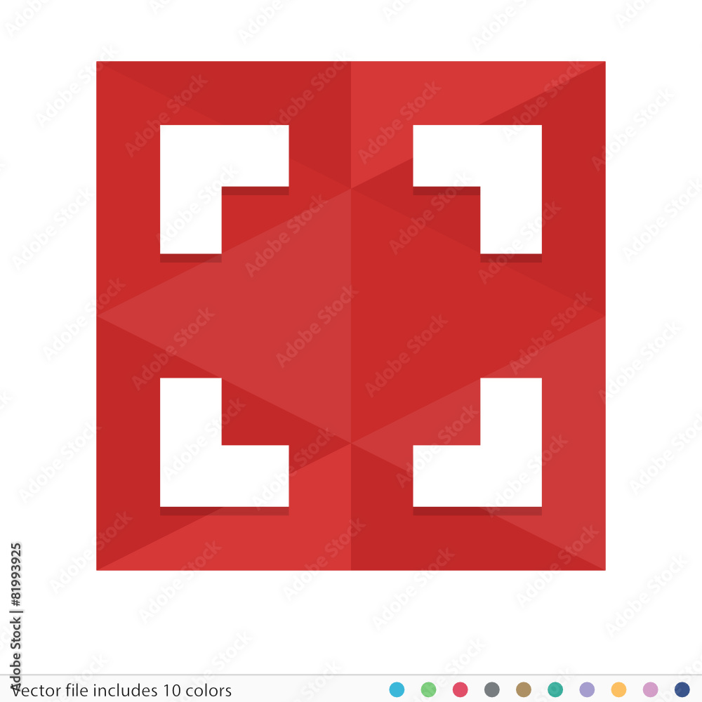 Fototapeta premium Metro Sytle Title Icon