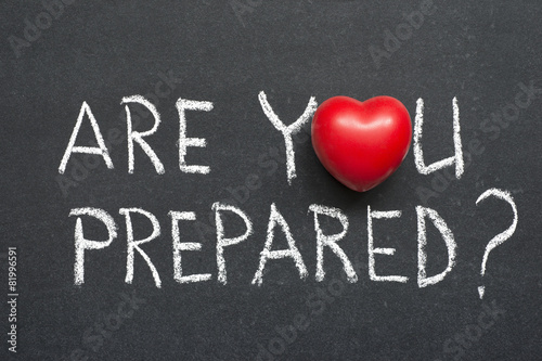 are you prepared