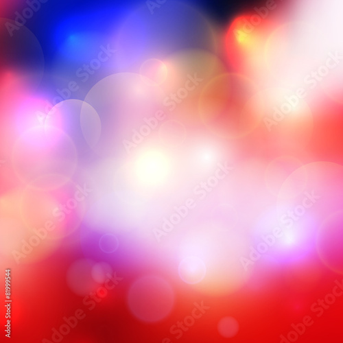 Abstract blurred bokeh effect background