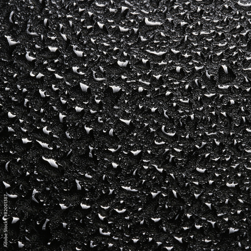 drops on the glass drops on the glass
