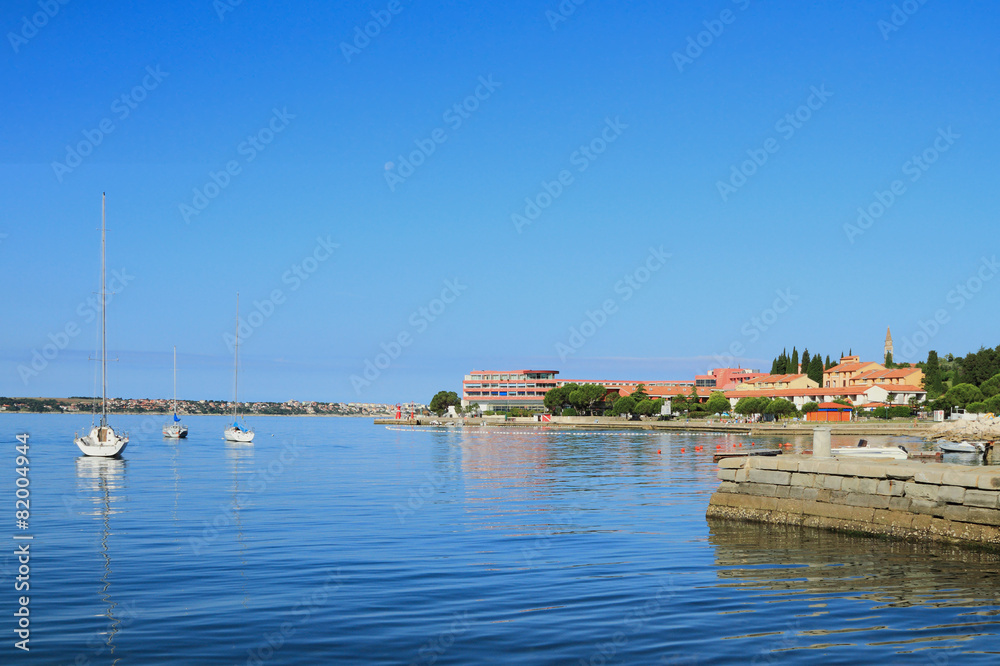 Tourist complex in Barnardine. Portoroz, Slovenia Tourist complex in Barnardine. Portoroz, Slovenia