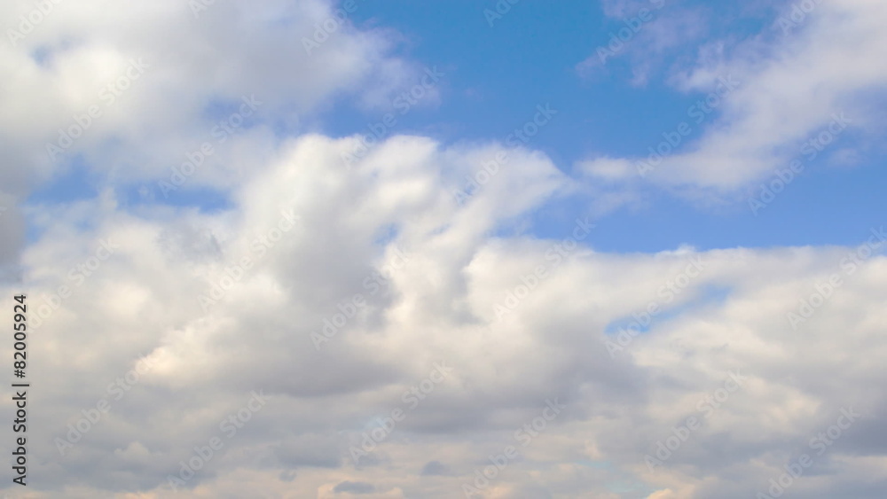 Blue sky with cloud in the city Blue sky with cloud in the city