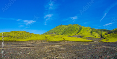 Landmannalaugar - Amazing Landscape in Iceland photo