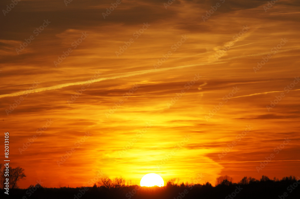 Obraz premium Sonnenuntergang