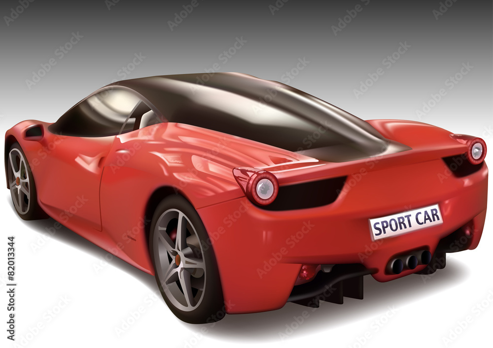 Red Sports Car Red Sports Car