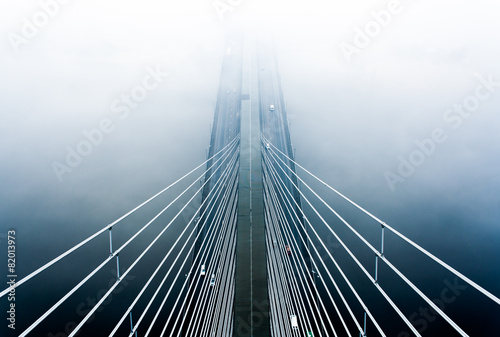 Bridge in the fog