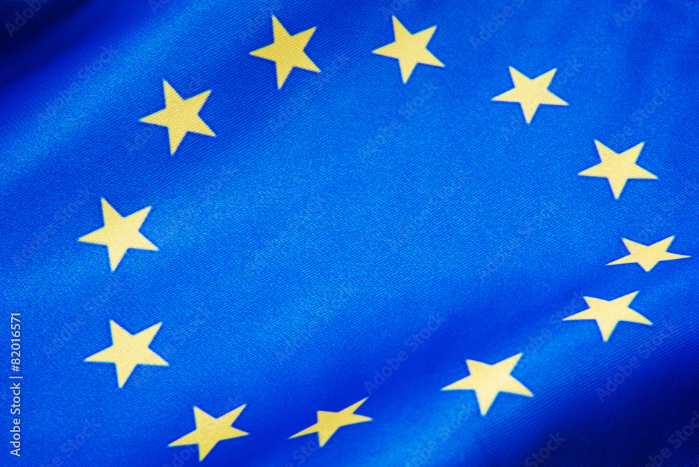 Flag of EU. Flag of EU.