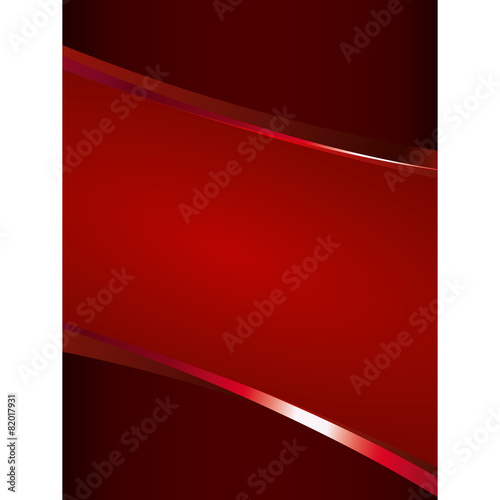 Red background with glossy elements