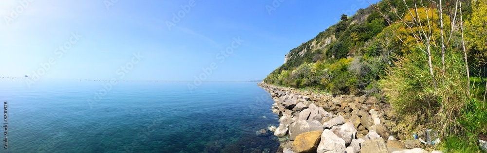  Stunning rock naturist beach in Trieste Italy