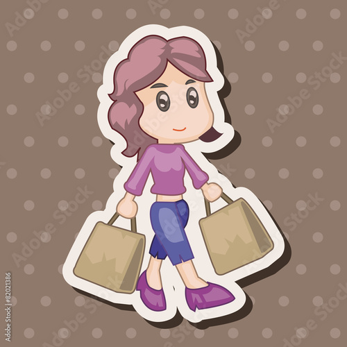 shopper theme elemets vector,eps
