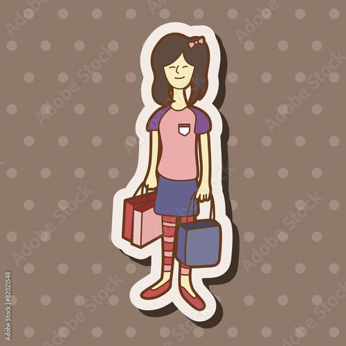 shopper theme elemets vector,eps