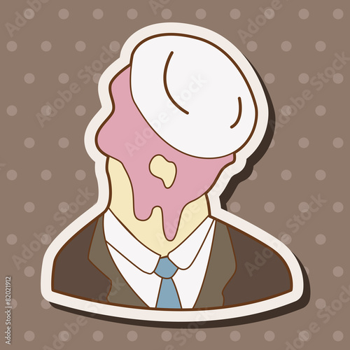birthday pie throwing theme elements vector,eps