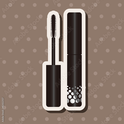 mascara theme elements vector,eps