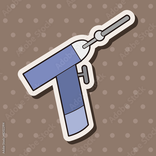 work tool machine theme elements vector,eps