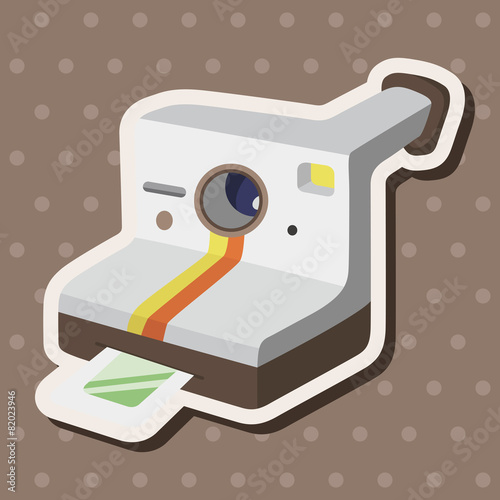 camera theme elements vector,eps