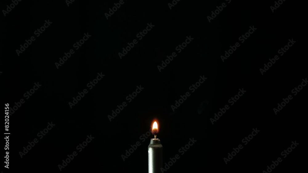 Candle spitting and sparking eventually dying Candle spitting and sparking eventually dying