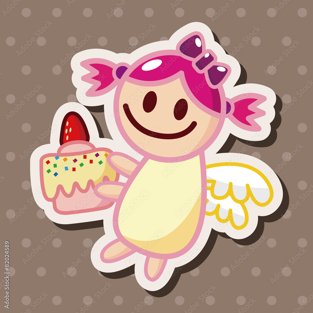 angel theme elements vector,eps