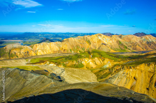 Landmannalaugar - Amazing Landscape in Iceland photo