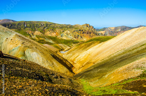 Landmannalaugar - Amazing Landscape in Iceland photo