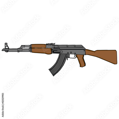 Ak 47 Illustration