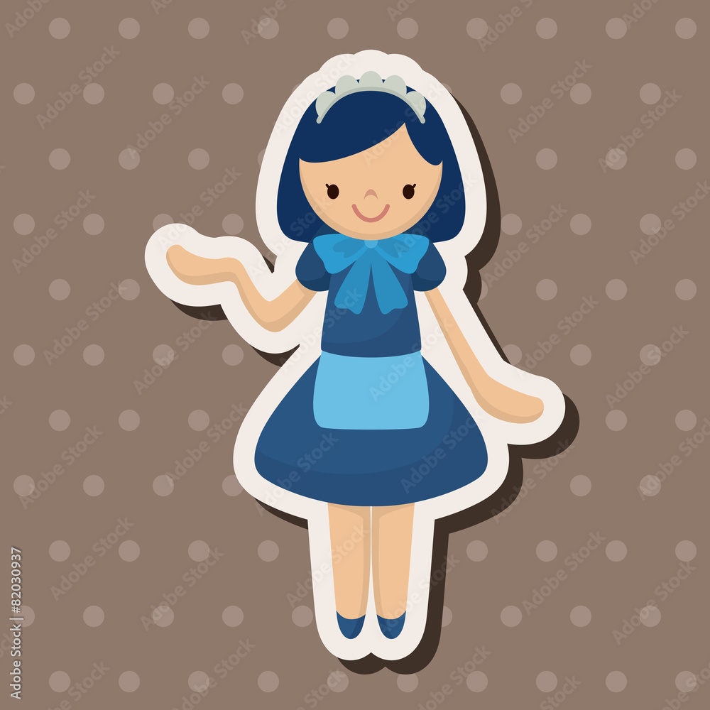 waiter theme elements vector,eps waiter theme elements vector,eps