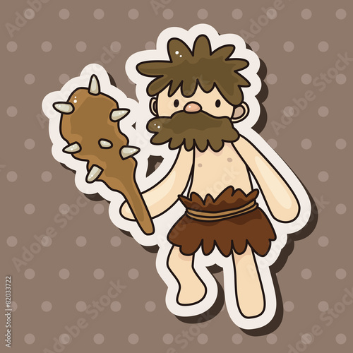 caveman theme elements