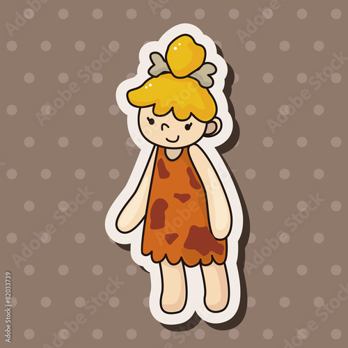 caveman theme elements
